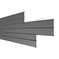 Софит перфор. Lбрус-XL-14х335 (VALORI-20-Grey-0.5)